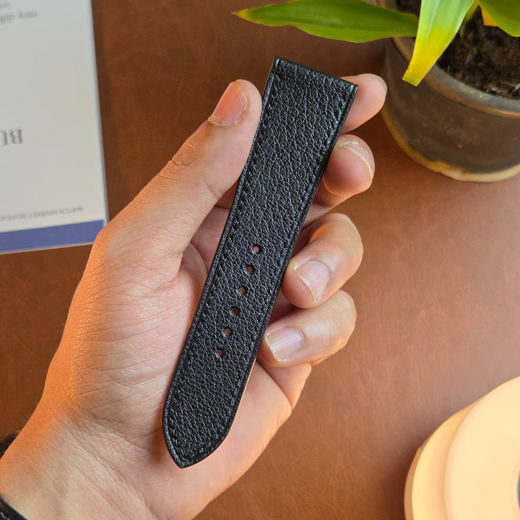 Initial Embossed Custom  Strap
