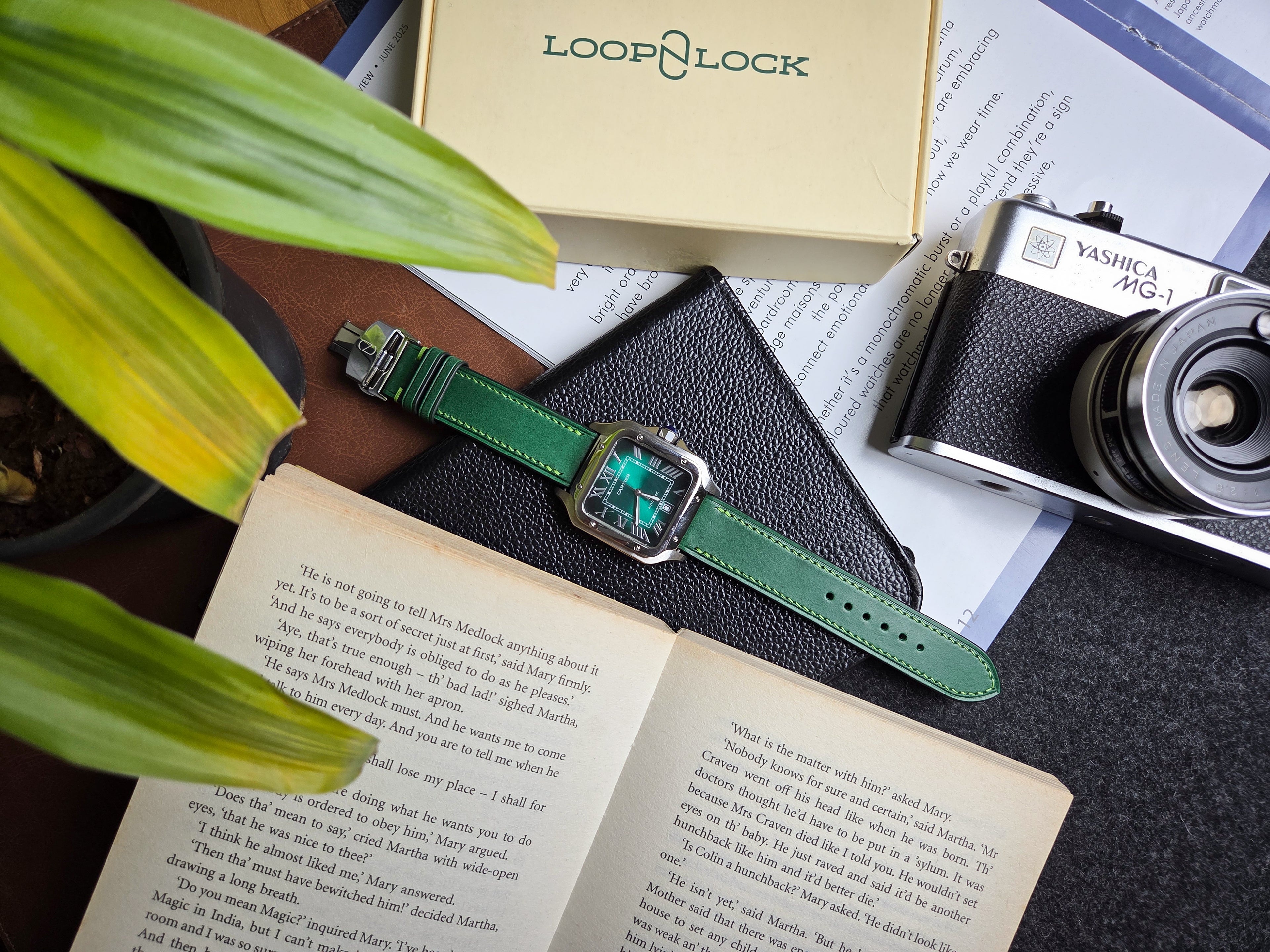 Pine Green Buttero Strap